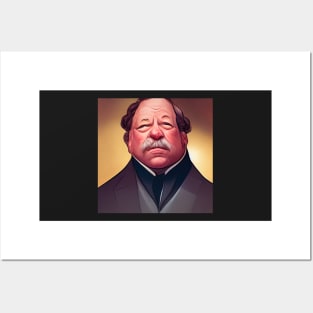 William Howard Taft | Comics style Posters and Art